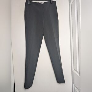 Domenico Vacca Pants Gray Side Zip Sz 6 Office Work